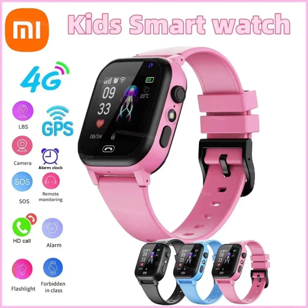 Xiaomi 4G Kids Smartwatch – GPS, Video Call & SOS Safety in One!